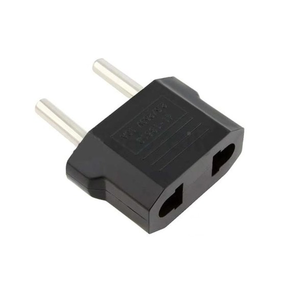 Adaptador Internacional para Viagem 2,5/250V 10A Preto